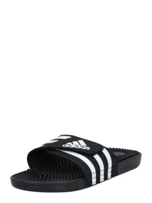 ADIDAS PERFORMANCE Strandcipő 'Adissage'  fekete / fehér