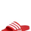 ADIDAS PERFORMANCE Strandcipő  piros / fehér-hu