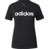 ADIDAS SPORTSWEAR Funkcionális felső 'Essentials  Logo'  fekete / fehér-hu
