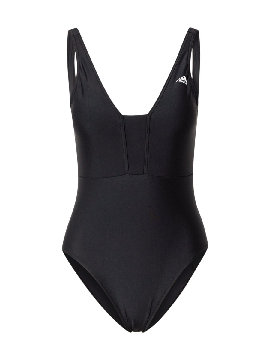 ADIDAS SPORTSWEAR Sport fürdőruhák 'Iconisea 3-Stripes'  szürke / fekete / fehér-Hungary