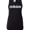 ADIDAS SPORTSWEAR Sport top 'Essentials'  fekete / fehér-hu