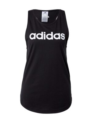 ADIDAS SPORTSWEAR Sport top 'Essentials'  fekete / fehér-hu