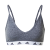 ADIDAS SPORTSWEAR Sportmelltartók 'Purebare Light-Support'  szürke / fehér-Hungary