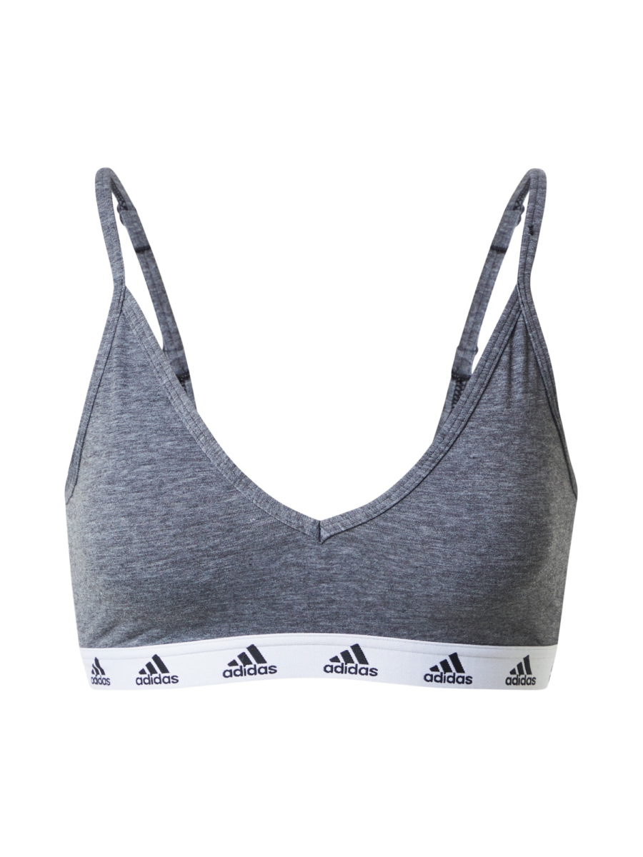ADIDAS SPORTSWEAR Sportmelltartók 'Purebare Light-Support'  szürke / fehér-Hungary