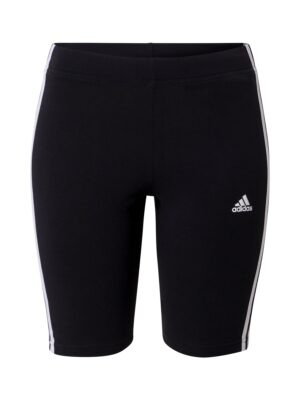 ADIDAS SPORTSWEAR Sportnadrágok 'Essentials'  fekete / fehér-hu