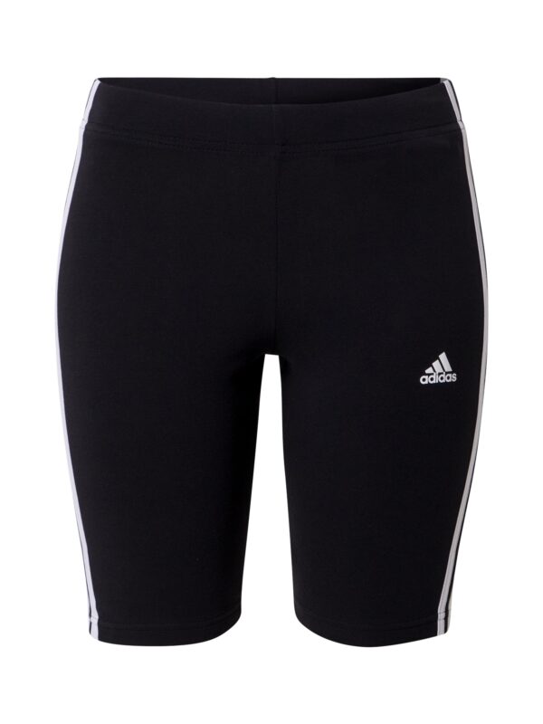 ADIDAS SPORTSWEAR Sportnadrágok 'Essentials'  fekete / fehér-hu