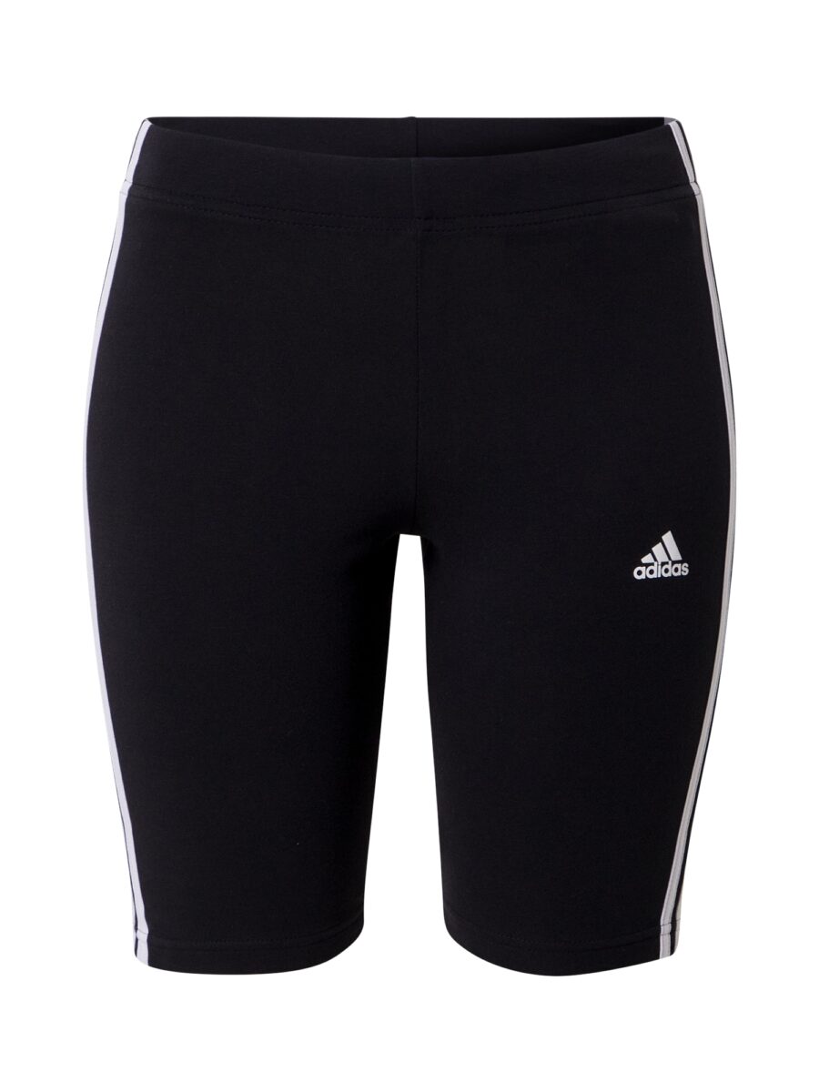 ADIDAS SPORTSWEAR Sportnadrágok 'Essentials'  fekete / fehér-hu