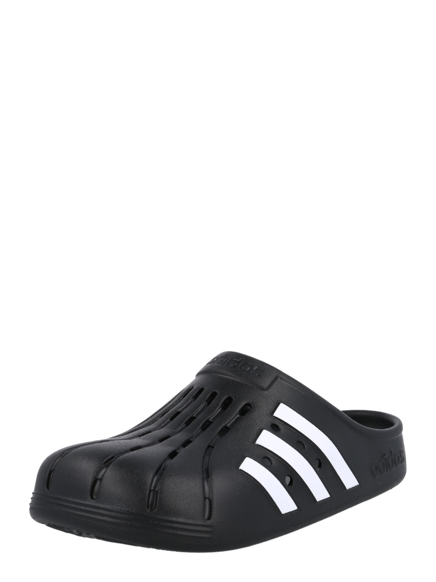 ADIDAS SPORTSWEAR Strandcipő 'Adilette'  fekete / fehér-Hungary