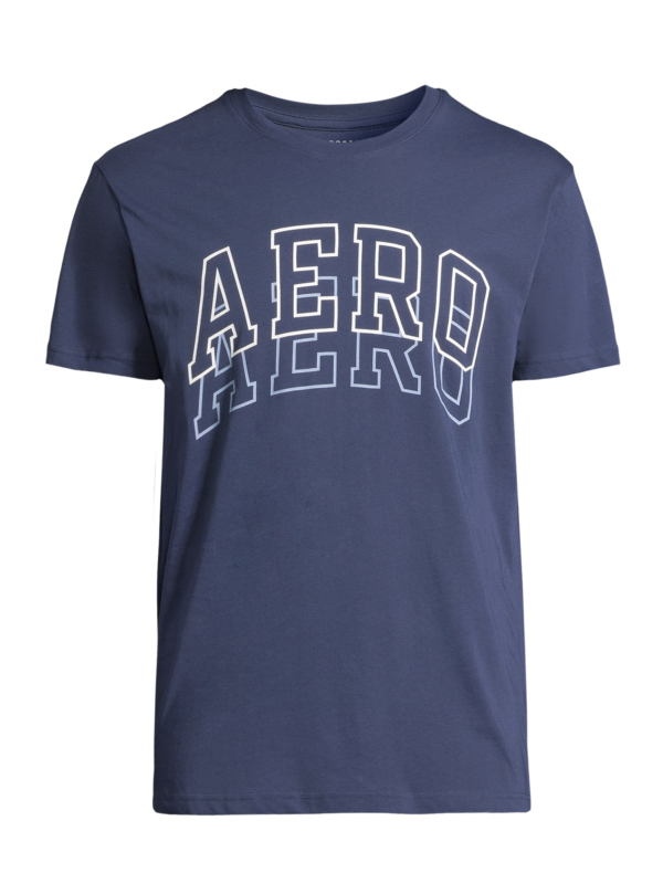 AÉROPOSTALE Póló  tengerészkék / fehér-Ár