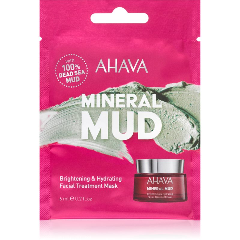 AHAVA Mineral Mud élénkítő arcmaszk hidratáló hatással 6 ml-Ár