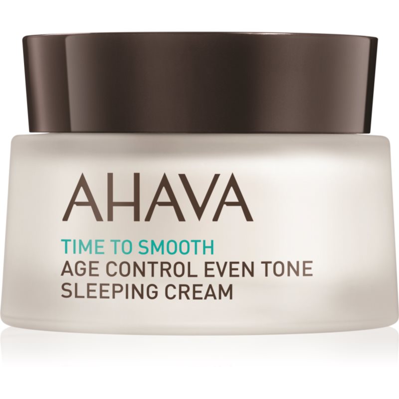 AHAVA Time To Smooth élénkítő éjszakai krém a bőröregedés első jeleinek eltüntetésére 50 ml-Ár