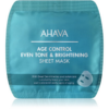 AHAVA Time To Smooth fehérítő gézmaszk a ráncok ellen 1 db-Ár