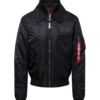 ALPHA INDUSTRIES Átmeneti dzseki 'CWU Jet Blast'  piros / fekete / fehér-Hungary