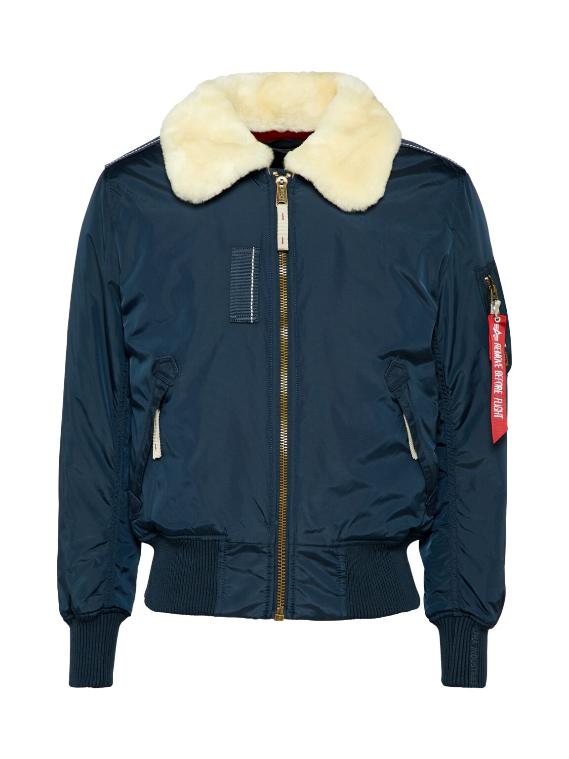 ALPHA INDUSTRIES Átmeneti dzseki 'Injector III'  bézs / tengerészkék