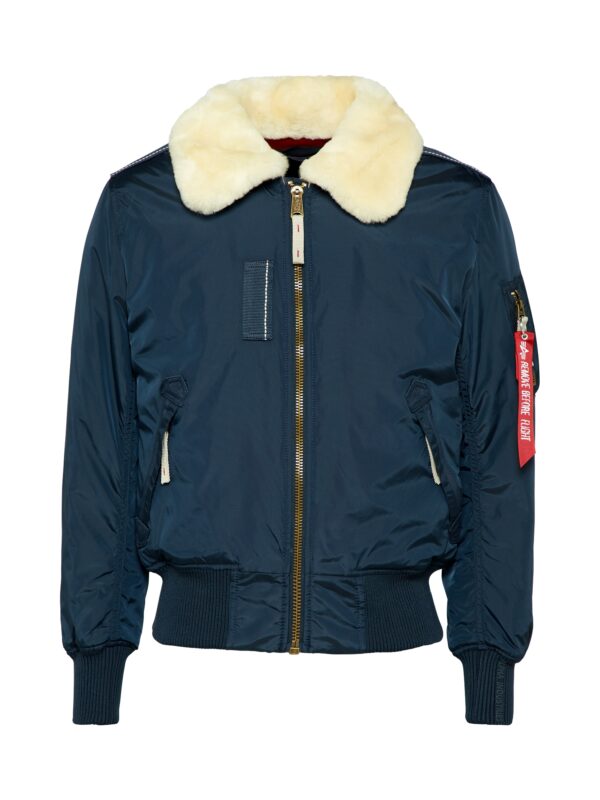 ALPHA INDUSTRIES Átmeneti dzseki 'Injector III'  bézs / tengerészkék
