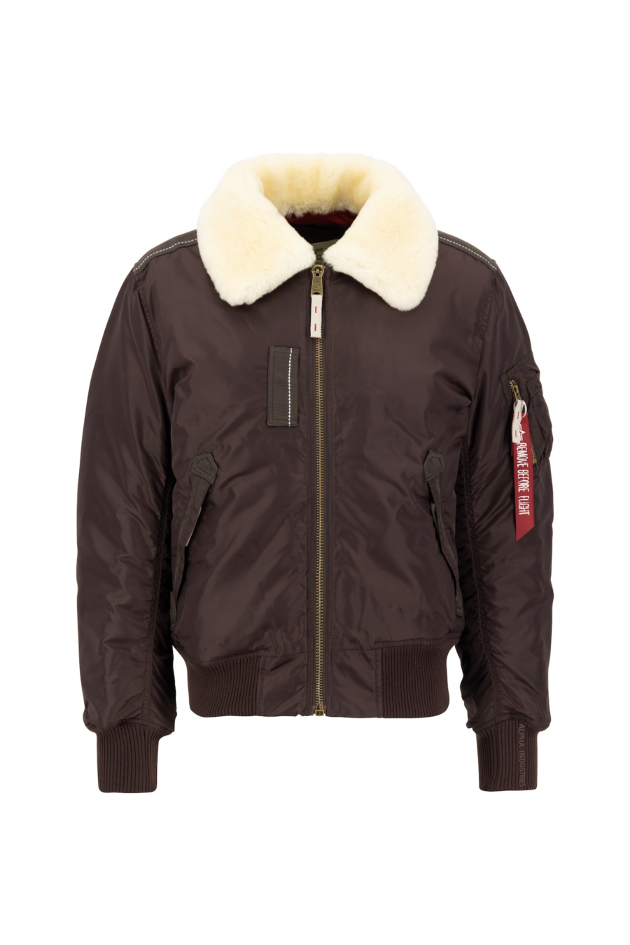 ALPHA INDUSTRIES Átmeneti dzseki 'Injector III'  világos bézs / sötét barna-Ár