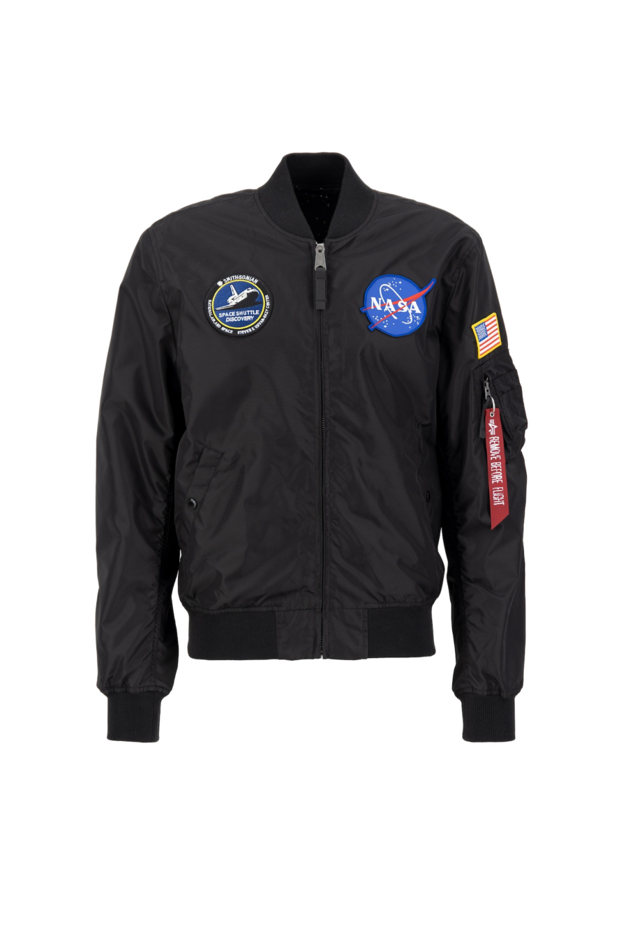 ALPHA INDUSTRIES Átmeneti dzseki 'MA-1 TT NASA II'  kék / piros / fekete / fehér-Hungary