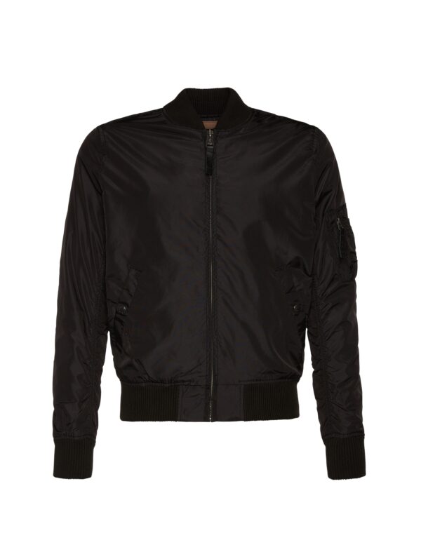 ALPHA INDUSTRIES Átmeneti dzseki 'MA-1 TT'  fekete-hu