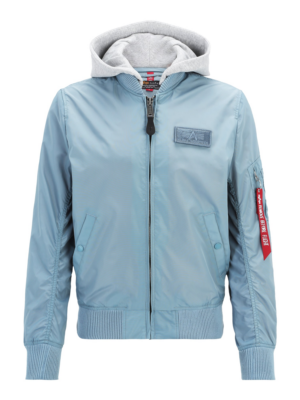 ALPHA INDUSTRIES Átmeneti dzseki 'MA-1 TT'  füstszürke / szürke melír-Ár
