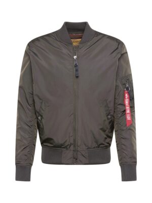 ALPHA INDUSTRIES Átmeneti dzseki 'MA-1 TT'  grafit / piros / fehér-hu