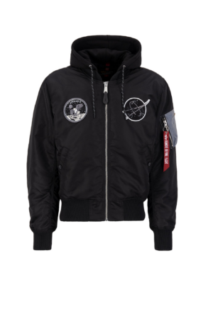 ALPHA INDUSTRIES Átmeneti dzseki 'MA-1 VF'  szürke / fekete / fehér-Hungary