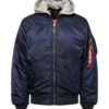ALPHA INDUSTRIES Átmeneti dzseki 'MA-1 ZH'  tengerészkék / szürke melír / piros / piszkosfehér-Ár