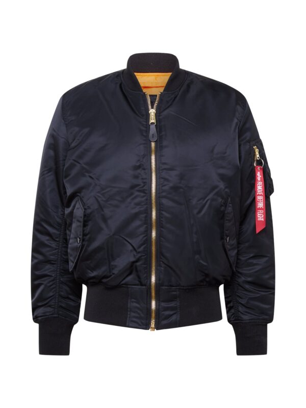 ALPHA INDUSTRIES Átmeneti dzseki 'MA-1'  fekete