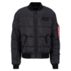 ALPHA INDUSTRIES Átmeneti dzseki 'MA-1'  fekete-Ár
