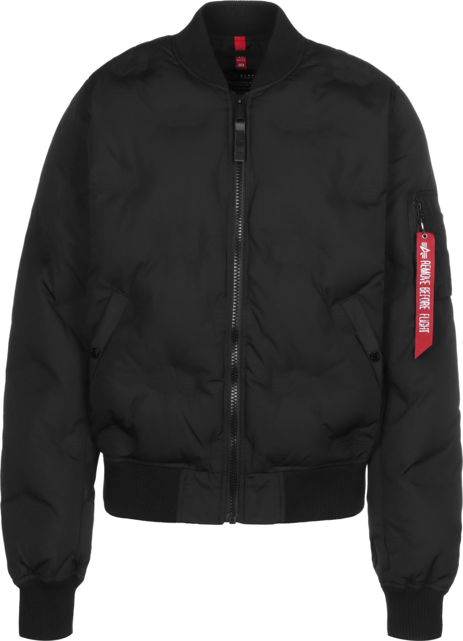 ALPHA INDUSTRIES Átmeneti dzseki 'MA-1'  fekete-Hungary