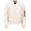 ALPHA INDUSTRIES Átmeneti dzseki 'MA-1'  piros / fehér / természetes fehér-Hungary