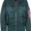 ALPHA INDUSTRIES Átmeneti dzseki 'MA-1'  tengerészkék / narancs / piros / fehér-hu