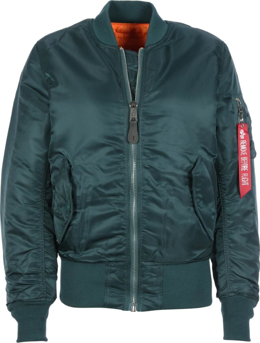 ALPHA INDUSTRIES Átmeneti dzseki 'MA-1'  tengerészkék / narancs / piros / fehér-hu