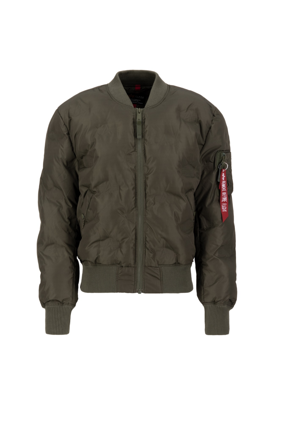 ALPHA INDUSTRIES Átmeneti dzseki 'MA-1'  zöld-Hungary