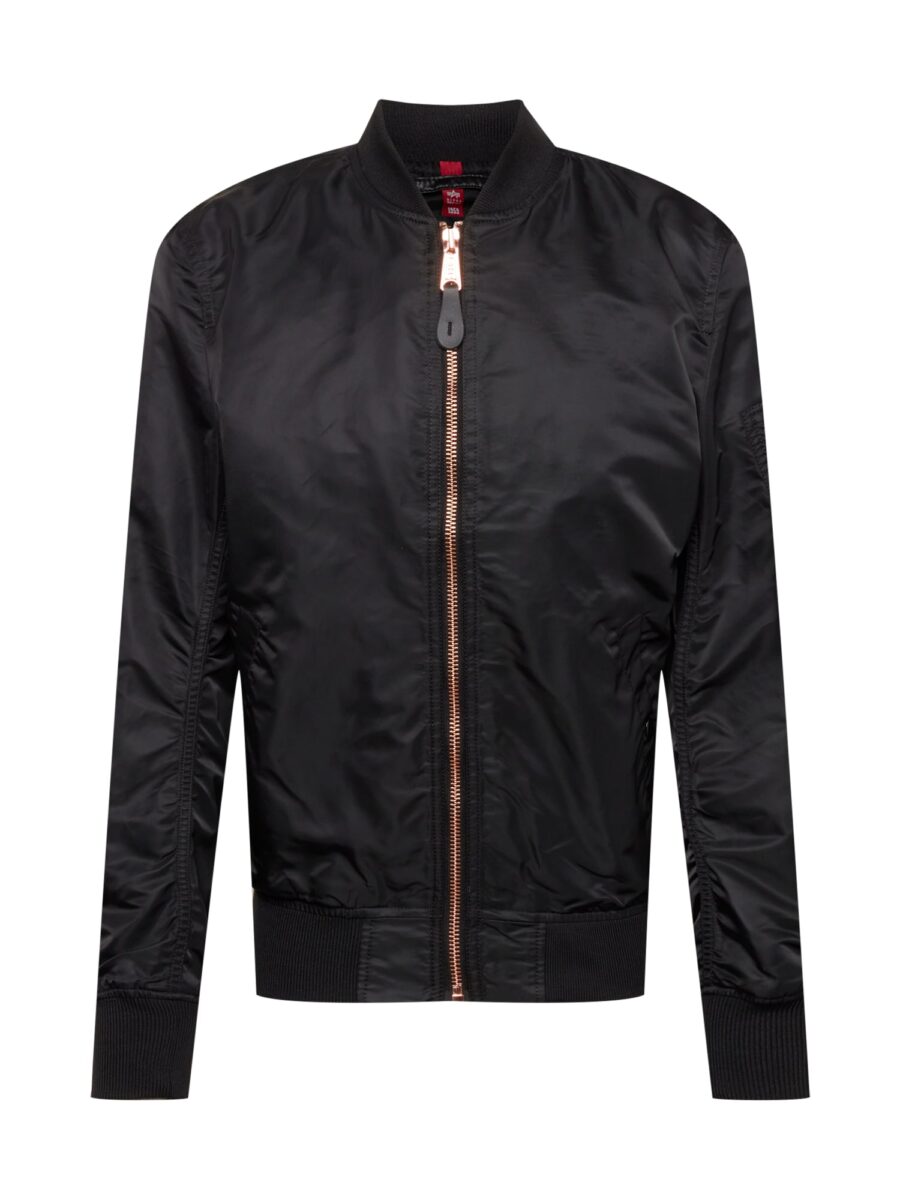 ALPHA INDUSTRIES Átmeneti dzseki 'MA1 VF LW'  fekete-hu
