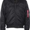 ALPHA INDUSTRIES Átmeneti dzseki 'Nasa'  fekete