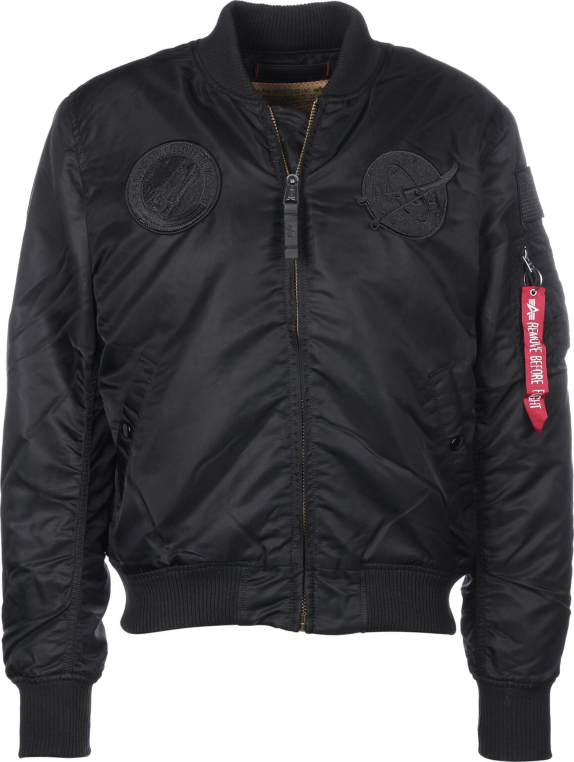ALPHA INDUSTRIES Átmeneti dzseki 'Nasa'  fekete