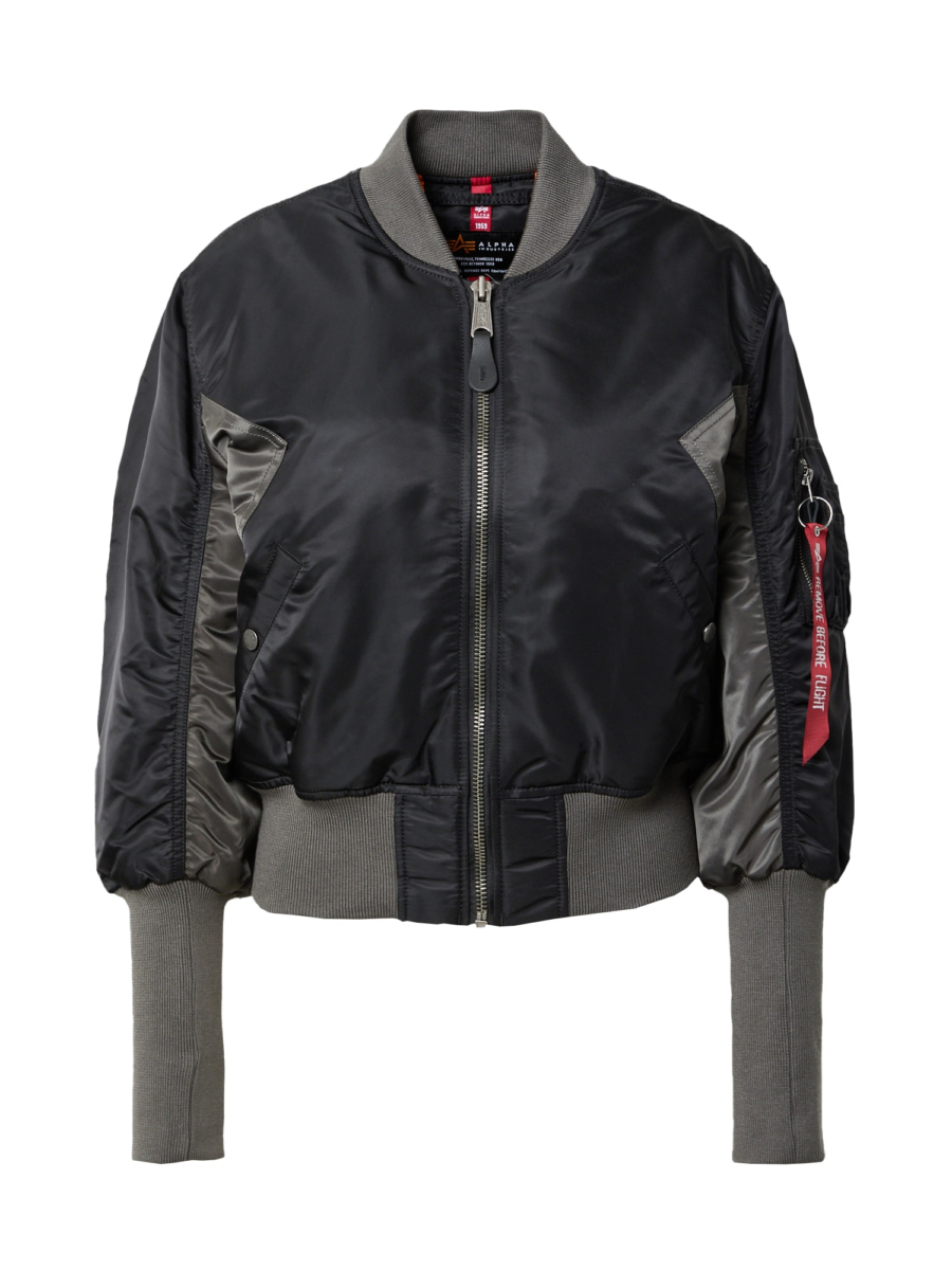 ALPHA INDUSTRIES Átmeneti dzseki  antracit / piros / fekete / fehér-Hungary