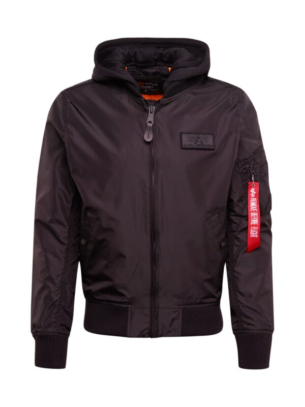 ALPHA INDUSTRIES Átmeneti dzseki  fekete