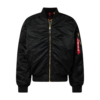 ALPHA INDUSTRIES Átmeneti dzseki  fekete-Hungary