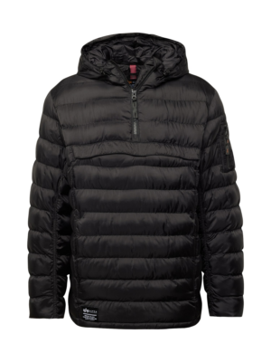 ALPHA INDUSTRIES Átmeneti dzseki  fekete / fehér-Ár