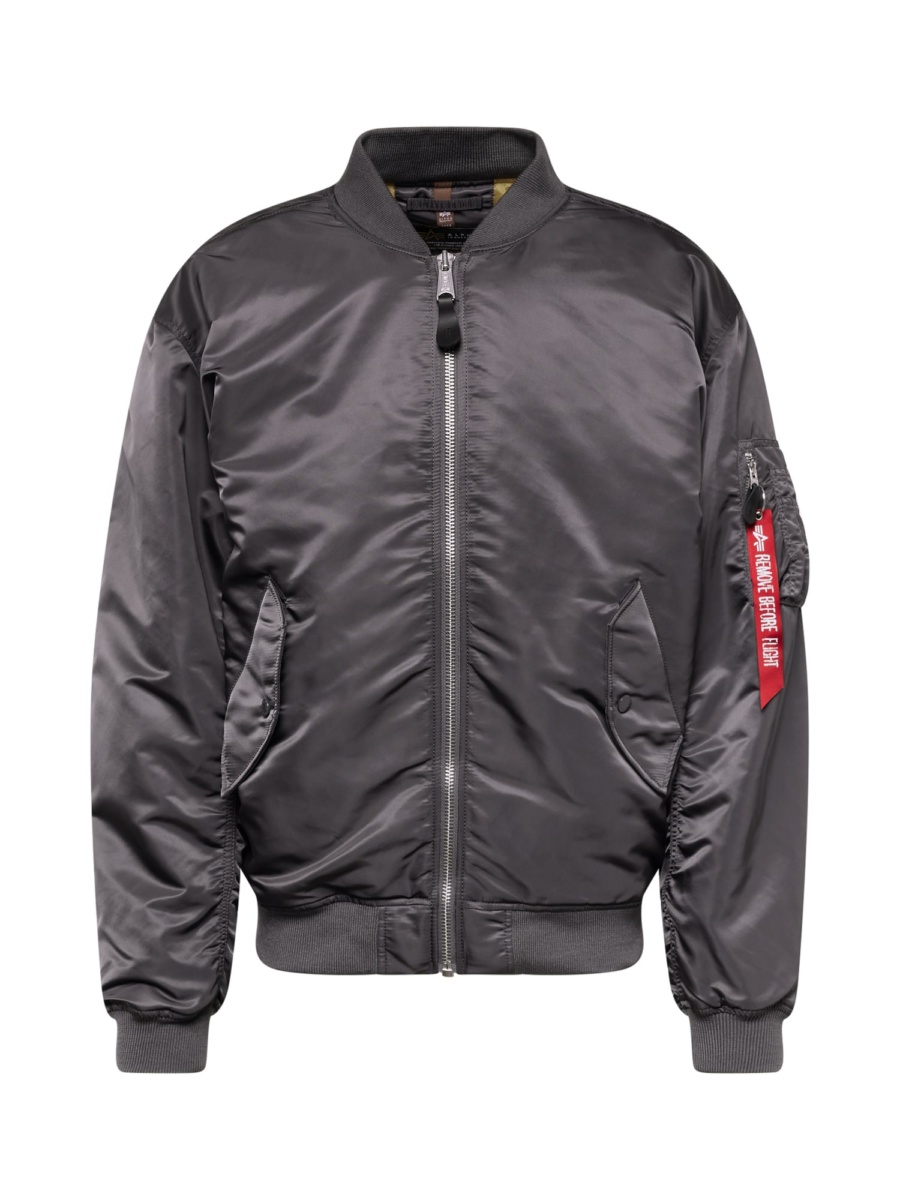 ALPHA INDUSTRIES Átmeneti dzseki  füstszürke / piros / fehér-Ár
