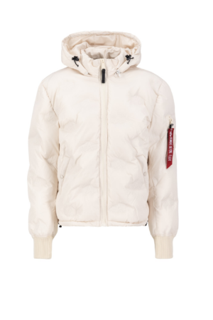 ALPHA INDUSTRIES Átmeneti dzseki  piros / fehér / természetes fehér-Hungary