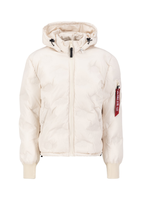 ALPHA INDUSTRIES Átmeneti dzseki  piros / fehér / természetes fehér-Hungary