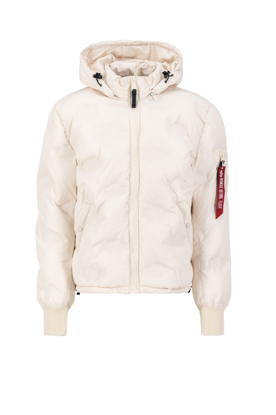 ALPHA INDUSTRIES Átmeneti dzseki  piros / fehér / természetes fehér-Hungary