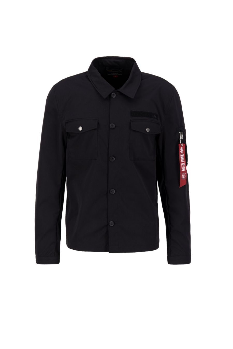 ALPHA INDUSTRIES Átmeneti dzseki  piros / fekete-Hungary
