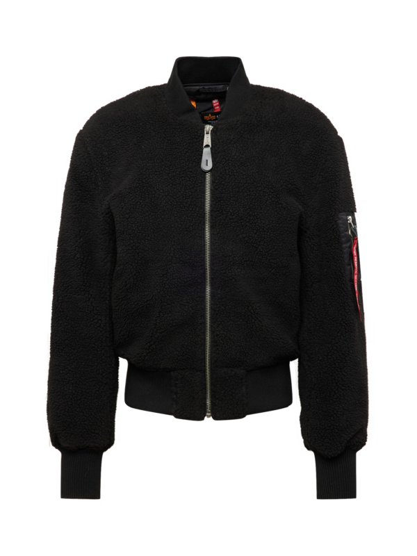 ALPHA INDUSTRIES Átmeneti dzseki  piros / fekete / fehér-Hungary