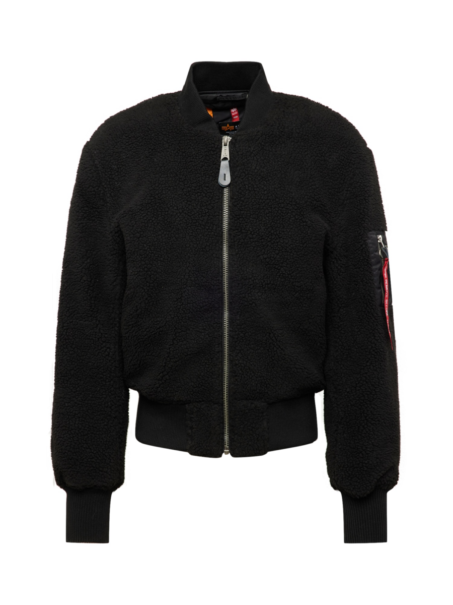 ALPHA INDUSTRIES Átmeneti dzseki  piros / fekete / fehér-Hungary