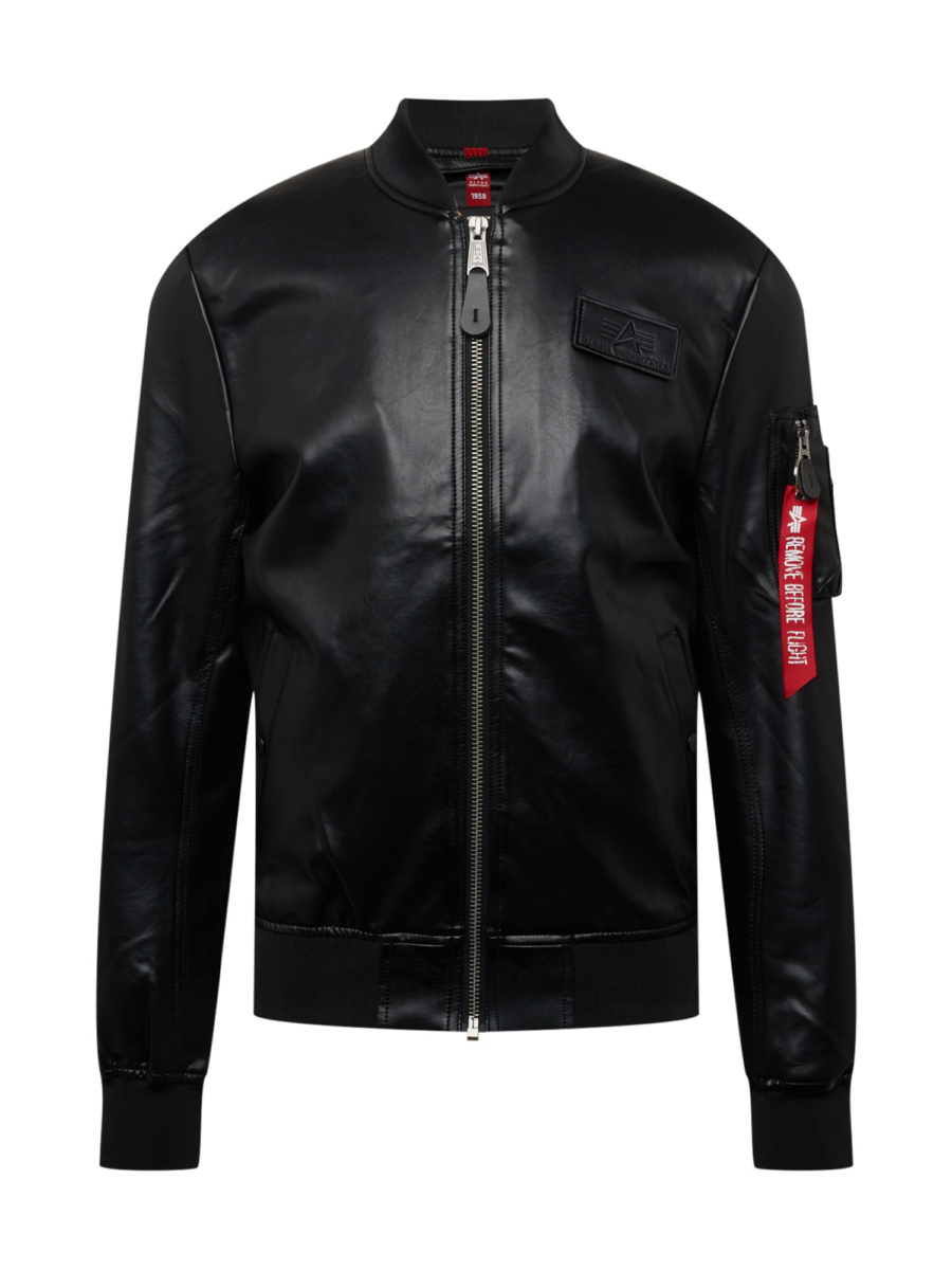 ALPHA INDUSTRIES Átmeneti dzseki  piros / fekete / fehér-Hungary