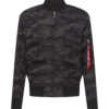 ALPHA INDUSTRIES Átmeneti dzseki  sötétszürke / piros / fekete / fehér-Hungary