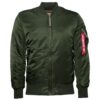 ALPHA INDUSTRIES Átmeneti dzseki  sötétzöld